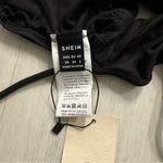 SheIn NWT Black Square-Neck Top Photo 2