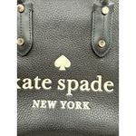 Kate Spade Black Ella Leather Tote Crossbody Bag Purse Handheld Photo 3