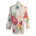 Victoria's Secret VICTORIA’S SECRET Floral Button Down Sleep Shirt Swim Cover Up Size M Photo 3