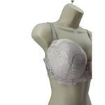 Victoria's Secret Dream Angels Smooth Ballerina Pink Lace Lined Demi Bra 34DDD Photo 1