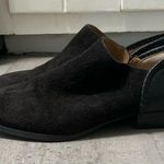 Jack Rogers Avery Black Leather Suede Whipstich Low Ankle Booties Size 8 Photo 0