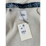 NWT Love Bonito Detachable Collar Tartan Crop Jacket Navy Blue Womens Size S Photo 4