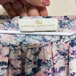 Amanda Uprichard  Cold Shoulder Long Sleeve Blouse Colorful Medium Photo 2