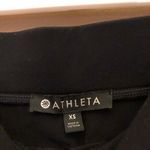Athleta Cropped Pull on Leggings Zipper pocket Legging Pants Black XS Photo 5
