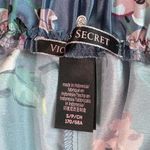 Victoria's Secret 2 piece Victoria’s Secret Floral Satin Open Side Slit Pant Pajama SET Size Small Photo 8