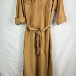 Loft NEW  Belted Pocket Midi Shirtdress Size 6 Photo 1