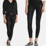 Articles of Society AOS Black Coated Skinny Shiny Jeans Photo 1