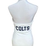 NFL Team Apparel All Sports Couture Indianapolis Colts Halter Neck Shirt Medium Photo 1