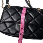 Nine West Black Quilted Shoulder Bag Photo 10