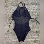Aerie  Criss cross back crotchet one piece swim Photo 4