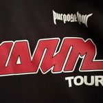 Divided Justin Bieber Purpose Tour Crop Black Hoodie Concert Graphic Sweatshirt Y2K Photo 1