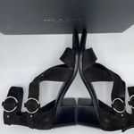 Rag and Bone NEW! MARI Black Suede Leather Block Heels Ankle Strap Sandals 41/11 Photo 11