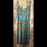 NWT Sofia Jeans Women's Slip Midi Dress, floral, size Small Blue Photo 4