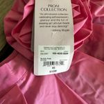 Johnny Wujek  Pink and Black Rosette Accent Prom Maxi Skirt NWT Photo 8