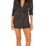 superdown Revolve  Miley black saying oversized blazer dress Photo 0