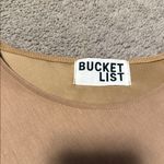 Bucket List Tan Poncho Photo 1