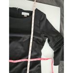 Calvin Klein Retro 90's/70s Style Black Sheath Dress Flared Bell Sleeves Size 4 Photo 8