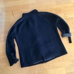 Croft & Barrow HOST PICK! Quilted Zip Jacket, Stripe Lining, Black, White, Size PL Photo 15