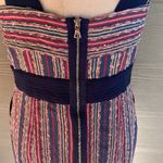 Phoebe Couture Silk, Viscose Blend Striped Dress Photo 7