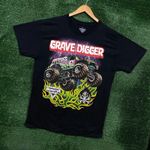 Monster Jam Grave Digger Poster T-Shit Size Large Photo 2