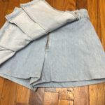 ZARA  denim Skort Photo 2