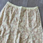 Old Navy Womens Yellow Floral Midi Skirt - 6 Photo 1
