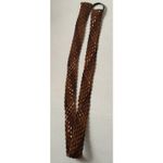 Women’s 3 Tone Brown Weaved Belt. 90s, Y2K, Boho, Western 45” Photo 3