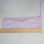 Stone Fox Swim NEW  x Free People‎ lele knotted bandeau bikini top, size L Photo 4