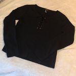 Forever 21 Lace Up Sweater  Photo 0