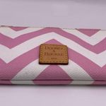 Dooney & Bourke Pink White Pouch Make Up / Cosmetic Case Photo 2