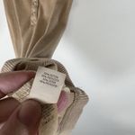 Aerie  Beige Ribbed Henley Tank Top, Casual Minimalist Soft‎ Girl Small Photo 4