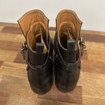 Balenciaga  Womens Boots‎ 40 Black Leather Buckle Ankle Chelsea Slouch Photo 7