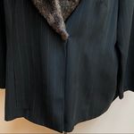Jessica Howard  Woman Black Blazer W/Faux Fur Photo 2