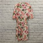 Show Me Your Mumu  White Pink Brie Garden of Blooms Robe Size O/S Photo 4