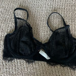 PINK - Victoria's Secret Black lace balconette bra #lingerie Photo 0