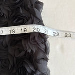 White Fox Boutique White Fox Pretty Women Mini dress floral tulle Black Strapless size M black Photo 13