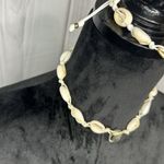 Cowrie Shell Choker Necklace and Bracelet Set Boho Surfer Y2K Beach Fashion Photo 3