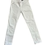 AG Adriano Goldschmied The Prima Cigarette Ankle Jeans | White | 27R Photo 0