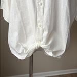 Rag and Bone  White Tie Shirt Photo 4