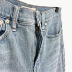 Madewell  The Perfect Vintage High Rise Cotton Mom Jeans | Sz 28 | Light Wash Photo 9