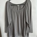 Fashion Bug Gray Blouse Photo 2