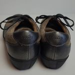 TAOS STEADY PEWTER GRAY PANELED LEATHER SUEDE SNEAKER LOAFER WOMENS 8.5 Photo 5