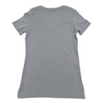 Campus Lifestyle MLB Chicago Cubs Women's Short Sleeve V-Neck T-Shirt in Gray, Small Photo 2