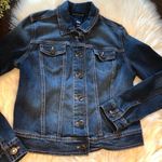 Gap  denim dark washed jean jacket sz small Photo 2