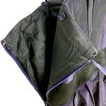 Max and Cleo Strapless Pleated Bubble Hem Mini Cocktail Dress Fit Flare Size 4 Purple Taffeta Photo 5