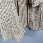 Knitted‎ & Knotted Sirretta Cardigan Women's XS Beige Anthro Open Photo 4
