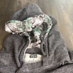 On the Byas Star Wars  Hoodie Womens Large Grey Pullover Sweatshirt Storm Trooper Photo 3