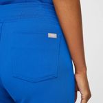 FIGS  Women's Zamora Jogger Scrub Pants in Royal Blue, Size XXS Photo 3