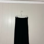 Vintage Moda Seta Sandra King Women's Skirt Velvet Maxi Black Size 8 Photo 2