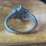 Sleeping Beauty Turquoise Sterling Silver Ring Size 9.75 Blue Photo 4